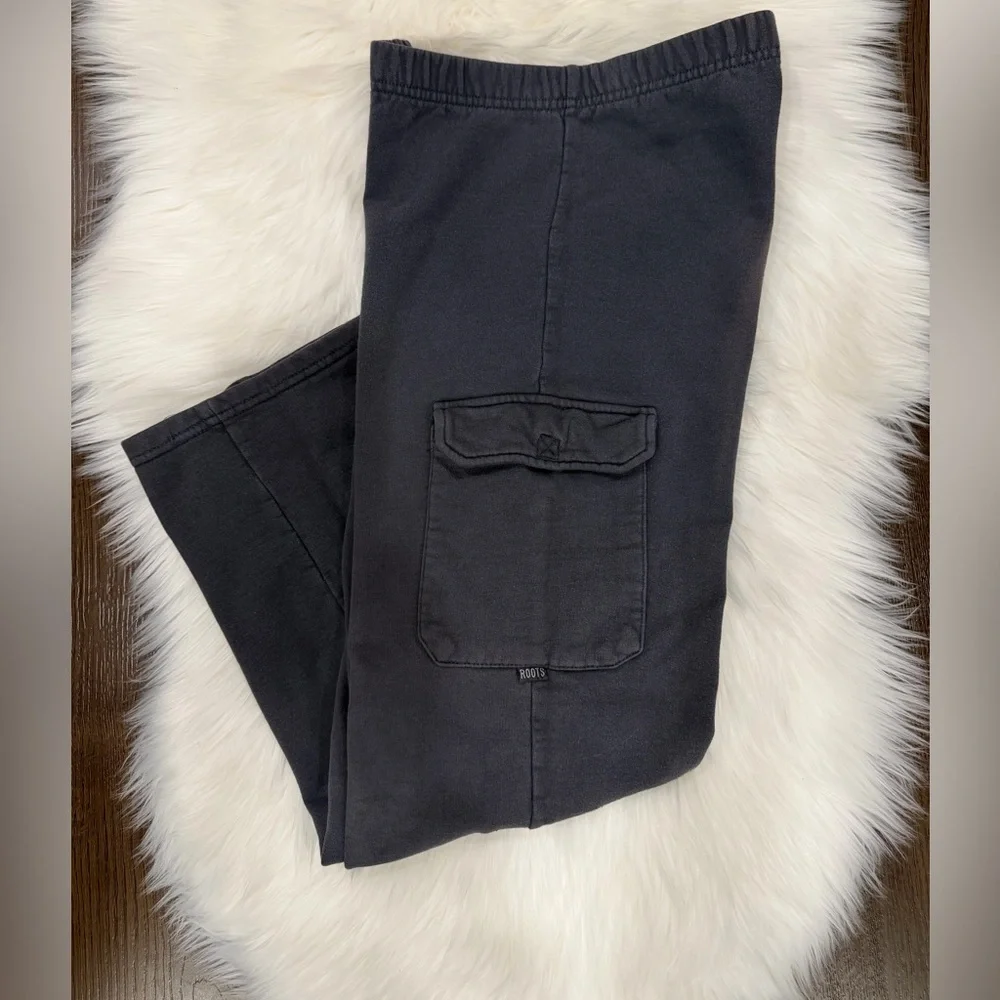 Roots Dark Gray Cargo Sweat Pants for Boys - Picture 14 of 14